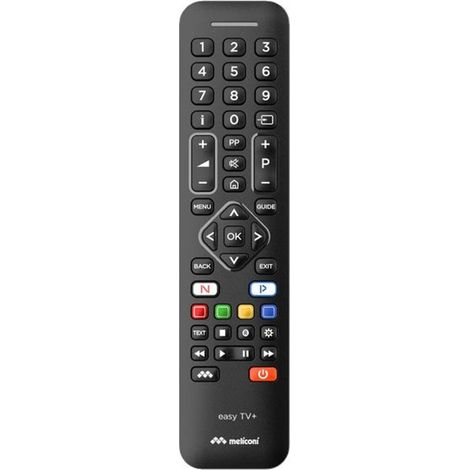 808053-Télécommande Meliconi UNIVERSELLE TV EASY TV+