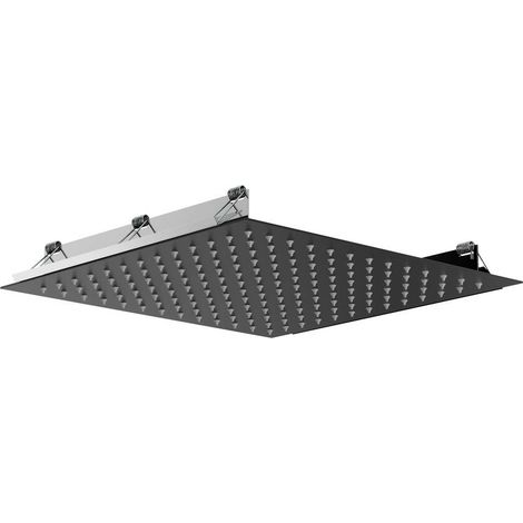 Rociador Empotrado Techo Cuadrado 30X30Cm Negro - GME (1/2)