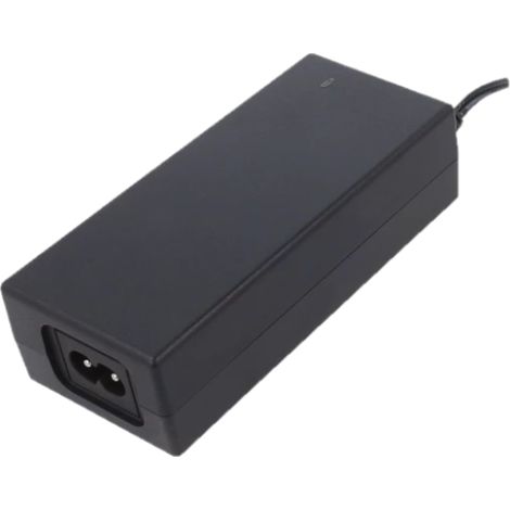 POSC12300D-C8-25: POSC 12V/3A/36W, da tavolo, presa CA: IEC C8, spina CC: 2,5/5,5 (+)