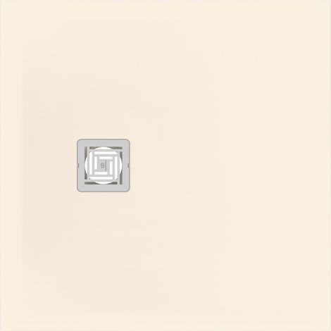 Ideal Standard Ultra Flat S + - Plato de ducha 80x80 cm, Antideslizante, arena T5600FT (1/5)