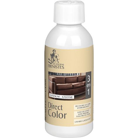 DIRECT COLOR - Recolore le cuir - 250ML CHATAÎGNE - Les anciens ébénistes