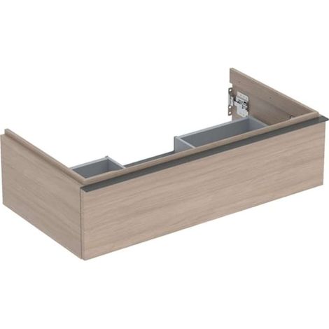 Geberit iCon mueble bajo lavabo, 1 cajón, 88,8x24,7x47,6 cm, (1/2)