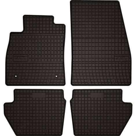 Gummifußmatten für Ford Fiesta MK8 Schrägheck (2017–2023) – schwarz, passgenau