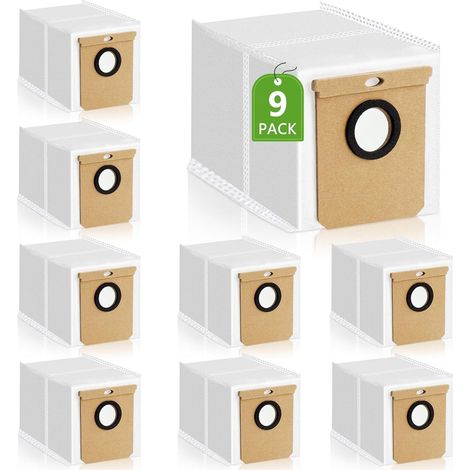 9 Staubbeutel für Eufy L50 SES, L60 SES, kompatibel mit Haier H9+ Staubsauger (1/5)