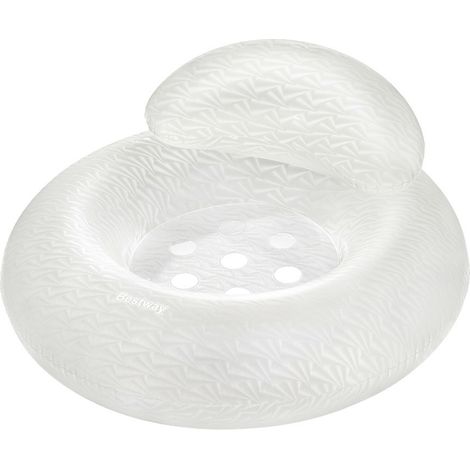 TRADE SHOP - Salvagente Gonfiabile Con Schienale Moon Dust 107cm Design Scintillante Piscina Mare 43923 -
