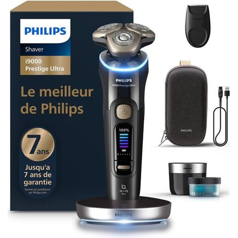 Philips XP9400/31 Serie i9000 Prestige Elektrorasierer 100 % wasserdicht mit Skin IQ