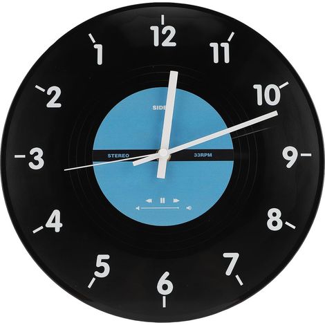 Horloges Murales Uniques, Horloge Murale à Disque Musical à (1/5)