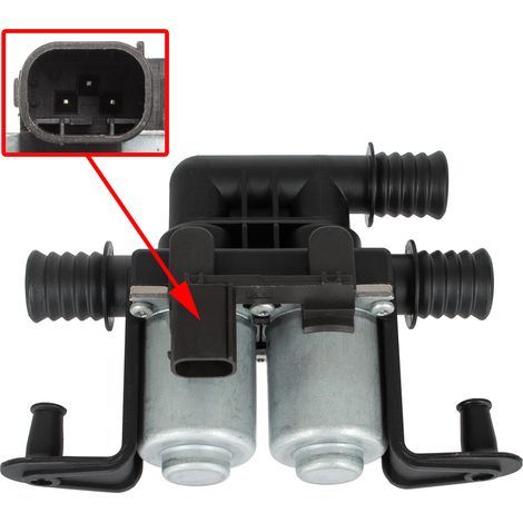 Elettrovalvola del riscaldatore dell'acqua per BMW Serie 5 E60/E61 03-10 (1/2)