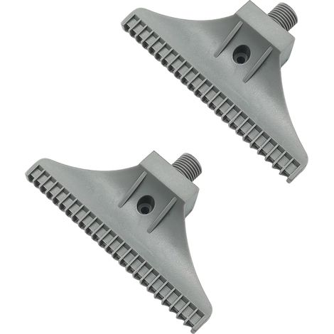 6 Pcs Buse De Soufflage d'Air 16 Pores, Souffleuse à Air 1/4 "Pour Séchage Plat Dair Accessoires Compresseur d'Air, Retrait de la Poussière Sec l'Air Gris - (1/5)