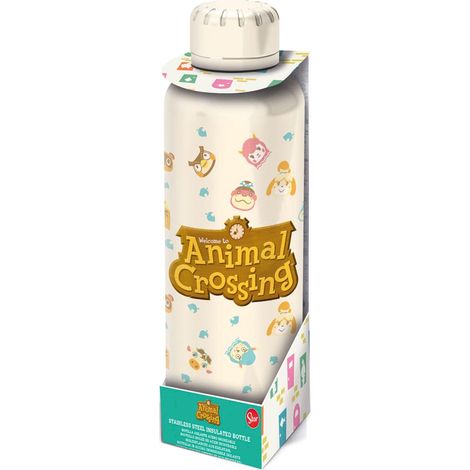 Stor8412497020010Isolierte Edelstahl-Thermosflasche, 515 ml Fassungsvermögen, Animals Crossbreed