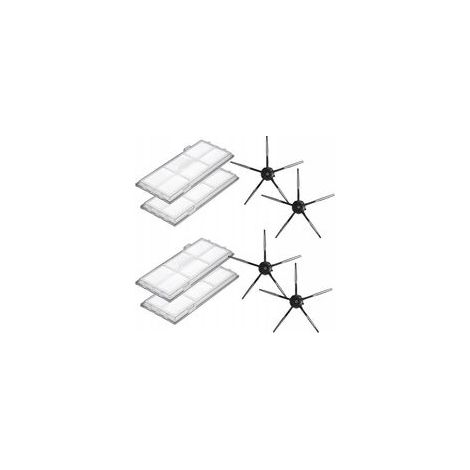 Filtres à brosse pour Roborock S7, S7 MaxV et S7 Plus - lot de 8 (1/5)