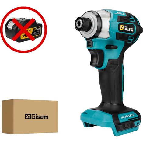 Visseuse à percussion électrique sans fil, 688 N.m de couple, moteur sans balais, Pas de batterie Pas de prise (1/2)