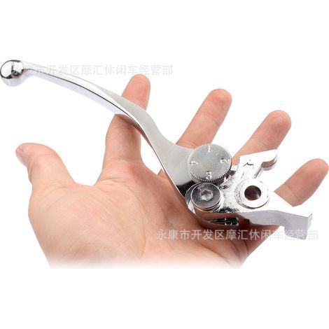 Motorcycle compatible with Italika TC 200 F10030088 and TC250 F10030124 right brake lever. (1/4)