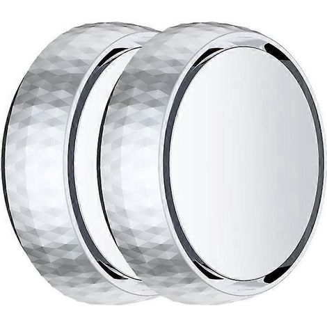 2 miroirs convexes grand angle étanches, accessoires auto pour stationnement, angle mort, sécurité routière, rétroviseur auxiliaire réglable, protection extérieure véhicule (1/4)