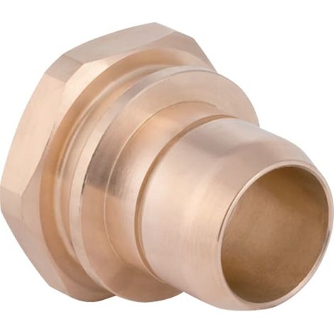Verteiler Steckübergang mit 3/4" IG aus Rotguss, ÜA (1/5)