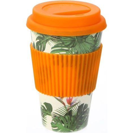 Mug de Voyage Ecologique en Bambou Tropical Paradise