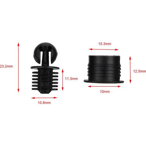10 Paires de Couvertures de Protection pour Haut-parleur, Fixation à Clip Anti-poussière (1/5)