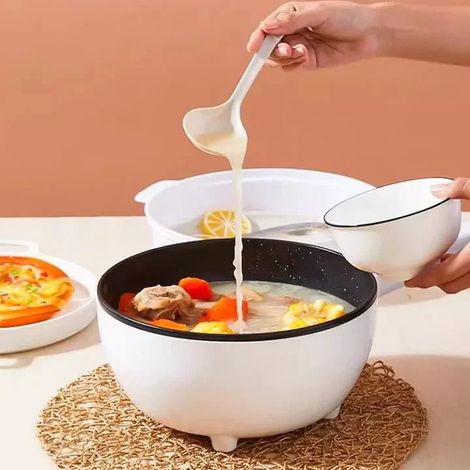 Poêle électrique multifonctionnelle, pour cuisiner sans plaque de cuisson, 1350 W, avec couvercle (1/5)
