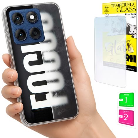 Schutzhülle für Motorola Edge 60 Fusion / Edge 60 Gehäuse, Rückseite, Glas (1/5)