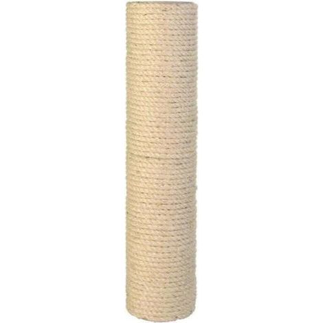 Poteau en sisal, diamètre 9 cm, longueur 40 cm, remplacement du tronc d'arbre, arbre à chat durable, utilisé pour remplacer l'arbre à chat (1/5)