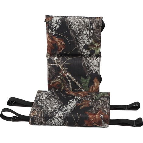 Sitzkissen für Jagdstand, Tarn-Oxford-Gewebe, rutschfeste Unterseite, faltbar, für die Eichenjagd (1/5)