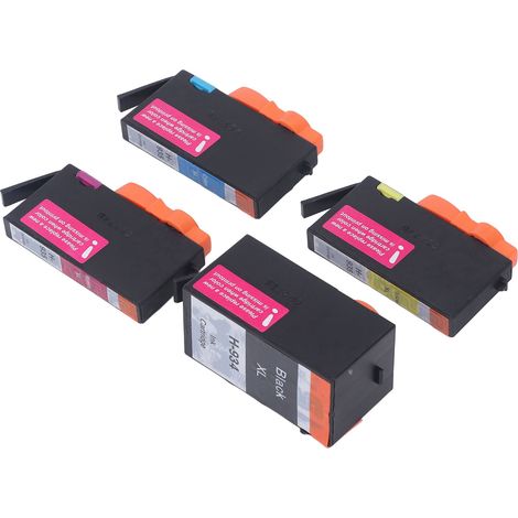 4 Farbtintenpatronen Nachfüllpatronen Ersatzpatronen für Officejet Pro 6230 Schwarz Cyan Magenta Gelb (1/5)