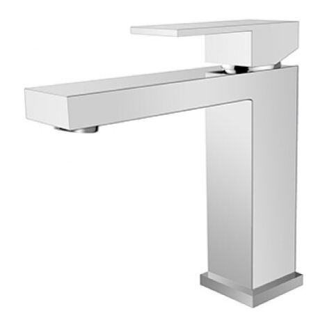 Robinet de lavabo bas chromé Varium II moderne Besco (1/4)