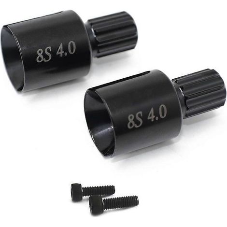 Lot de 2 coupelles d'entraînement en acier trempé 7754X, pièces de rechange robustes pour moteur, adaptateur de transmission durable, accessoire mécanique haute résistance, embrayage métallique de pré (1/5)