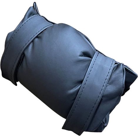 Outdoor Faucet Cover PU Leather Cotton Freeze Protection Insulation Reusable Outside Garden Faucet Socks for Winter Cold Weather (1/5)