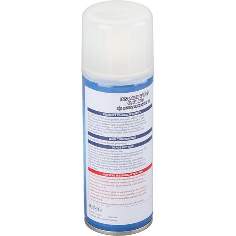 Spray Refroidissant Rapide Voiture 260ml - Soulage Blessures Sportives, Rafraîchit Intérieur Auto, Maison, Multi-Usage, Aérosol Glace (1/5)
