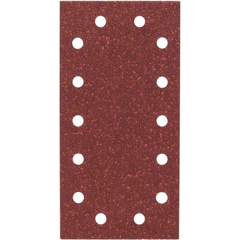 Bosch Schleifblatt-Set für Schwingschleifer K=40 115 x 230 mm 14 Löcher 10-tlg. - 2609256B19