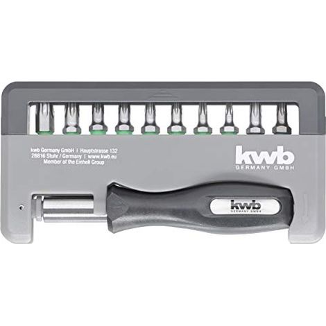 kwb 151040 Kit inserti 12 parti (1/4)