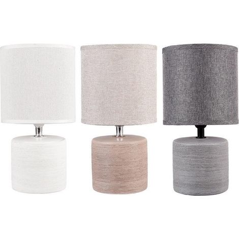 LAMPADA CERAMICA 10,5X14X27 COL.ASS