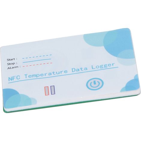 NFC-Temperaturdatenlogger, Einweg-Aufzeichnungsgerät mit USB- und Bluetooth-Anschluss für medizinische Zwecke (1/5)