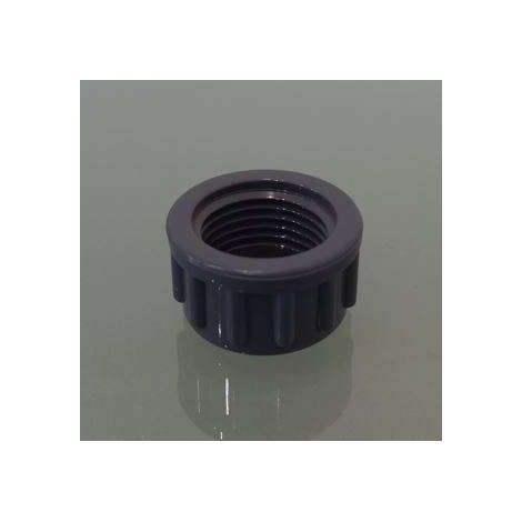 Sonderangebot PVC U Kappe mit konischem Gewinde 1 1/2" 020150500000