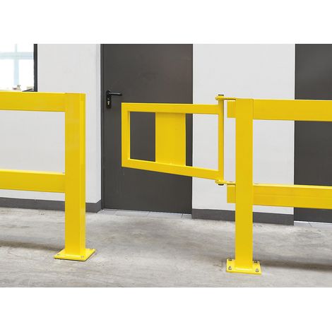 Moravia Garde-corps de battage TÜR kb jaune avec plaques Longueur : 905 mm (1/5)