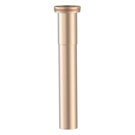 Rallonge pour siphon télescopique type bouteille Or Rose Mat 24K - TRES 913463320OPM