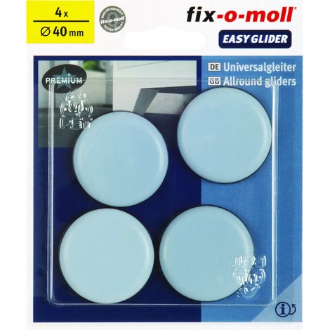 EASYGLIDER massiv kleb. grau 40mm Inh.4 St. (1/3)