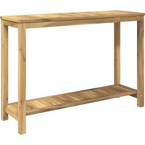 Tavolo consolle da giardino Sbiancato 108,5 x 35 x 75 cm vidaXL (1/5)