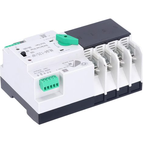 Dual Power NLQ4-125 Automatic Transfer Switch, 4P 100A 220V, High Sensitivity Reaction Circuit, Millisecond Fast Regulator (1/5)