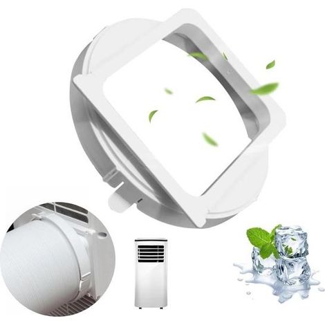 Raccord Ø150 mm pour tuyau d'évacuation de climatiseur mobile, connecteur universel et rallonge de tuyau (1/2)