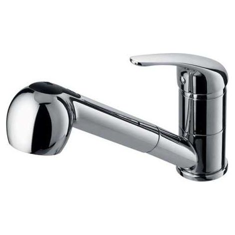Grifo Monomando Extraíble Cromado 73745C BORRAS
