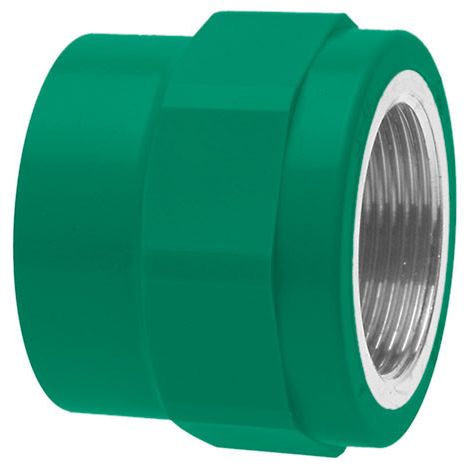 Enlace Recto Rosca Hembra - PPR  Medidas  Accesorios Fontanería: 20-1/2"