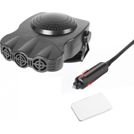 12V Car Heater : 200W Portable Car Fan Heater 12V Parking Heater Fan Demister Windshield Heater for Car Caravan Truck (1/5)