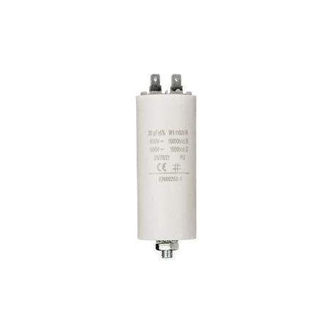 Nedis Fixapart W1-11020N Condensatore Bianco 20µF 450V