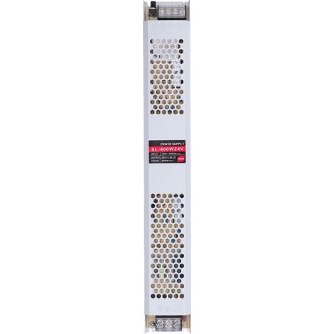 Alimentation LED 24V 16,7A – Boîtier ultra-mince alliage alu – Haute conductivité thermique – Driver pour ruban LED et éclairage pro (1/5)