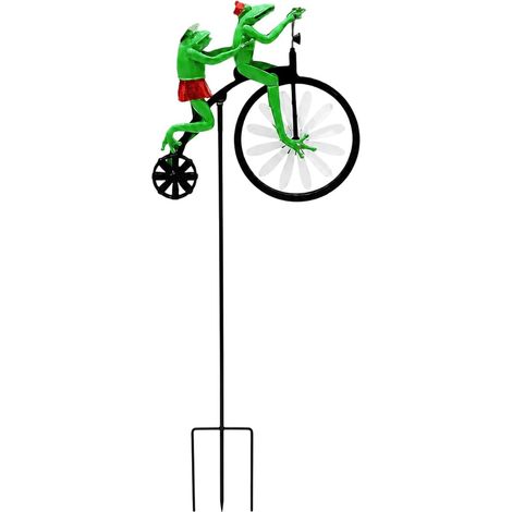 Für Draußen Dekorative Vintage Fahrrad Form Gartenstecker