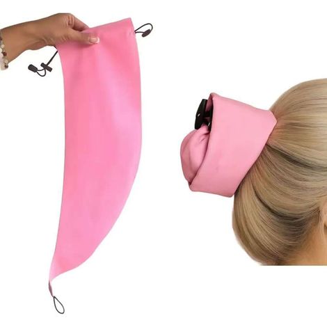 Duschhaube für Pferdeschwanz - Duschhaube mit Haarband für Damen