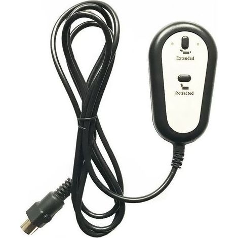 Lntyq Controller Manual Tiltable with Buttons Rétractés and extended for sofa electric, Installation and Operation Easy, Wire to 4 Conductors (1/5)