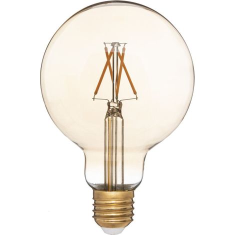 Ampoule Led E27 "Dimmable" 14cm Ambre